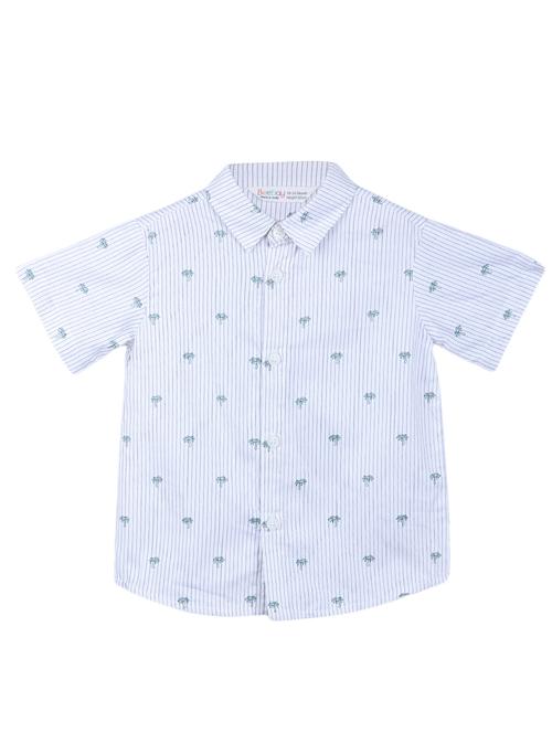 white printed  shirt - 18314036 - Very Small Image - 1