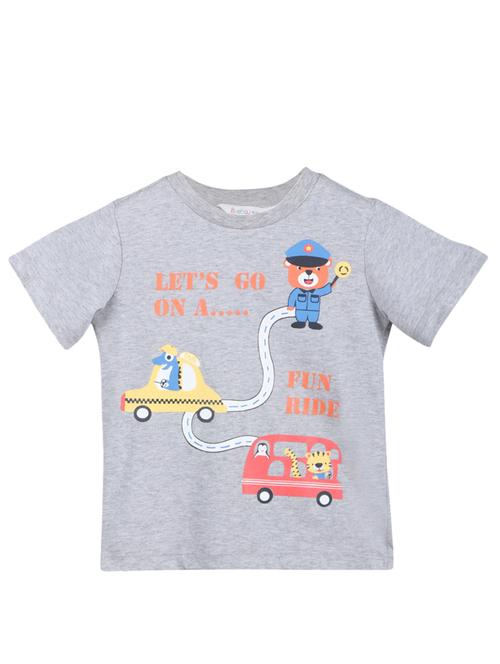 gray graphic t-shirt  - 18314045 - Very Small Image - 1