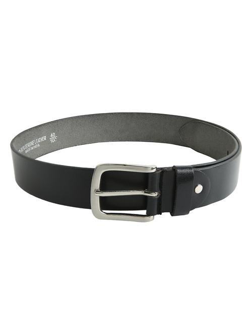 black leather belt - 18314450 - Very Small Image - 1