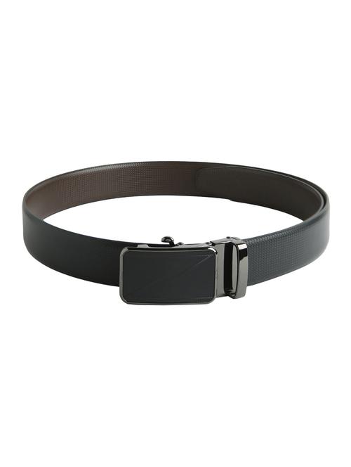 Black Leatherette Belt - 18314505 - Very Small Image - 1