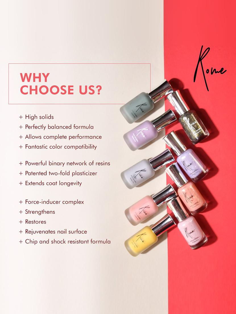 set of 5 strong & healthy nail enamel - 18315008 - Standard Image - 5