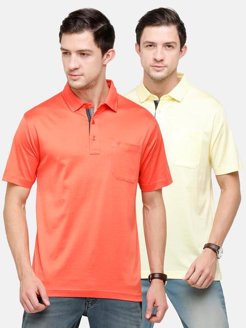 set of 2 solid polo t-shirt - 18315551 - Very Small Image - 1