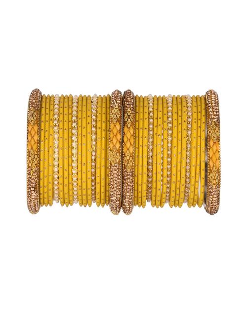 yellow metal bangle - 18318495 - Very Small Image - 1