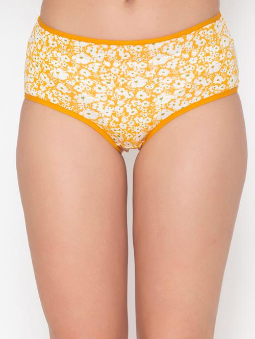 yellow floral hipster panty - 18319196 - Very Small Image - 1