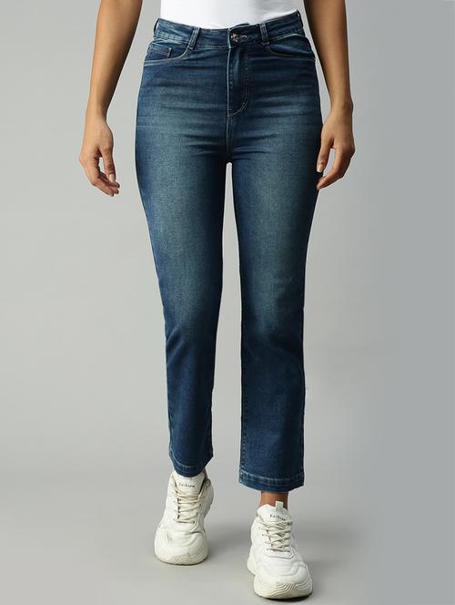 high rise stone washed jean - 18319651 - Very Small Image - 1