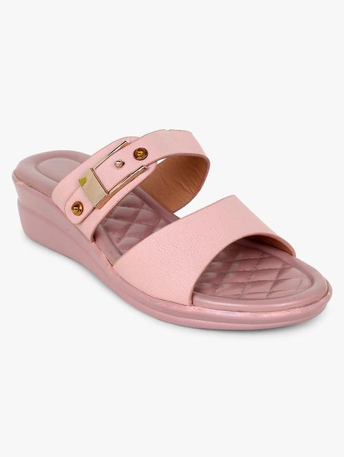 glitzy pink comfortable wedges for women - 18320744 - Very Small Image - 1