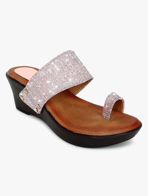 pink one toe wedge - 18320751 - Very Small Image - 1