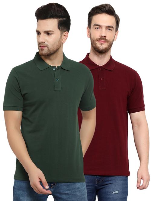 set of two solid combos t-shirt - 18321681 - Very Small Image - 1