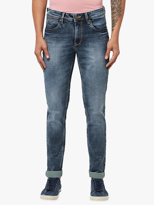 dark-blue light-washed denim jean - 18322838 - Very Small Image - 1
