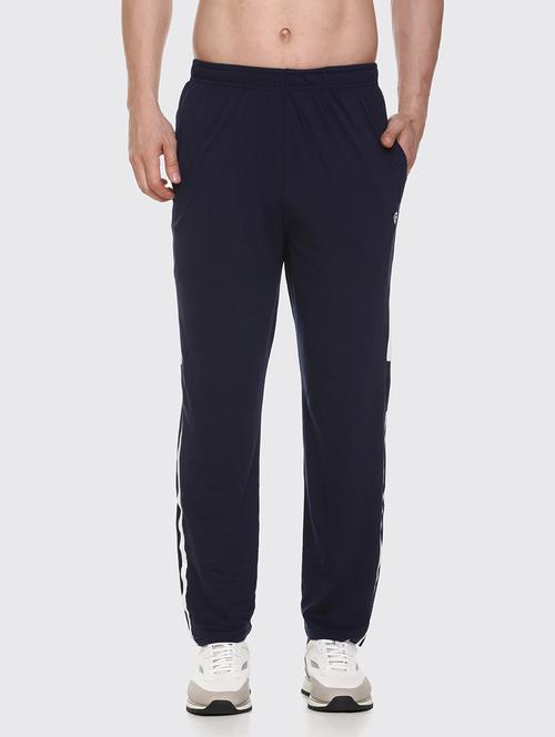 navy blue striped track pant - 18323433 - Very Small Image - 1