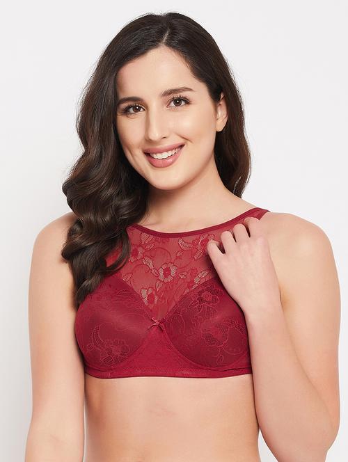 red lace bralette bra - 18323927 - Very Small Image - 1