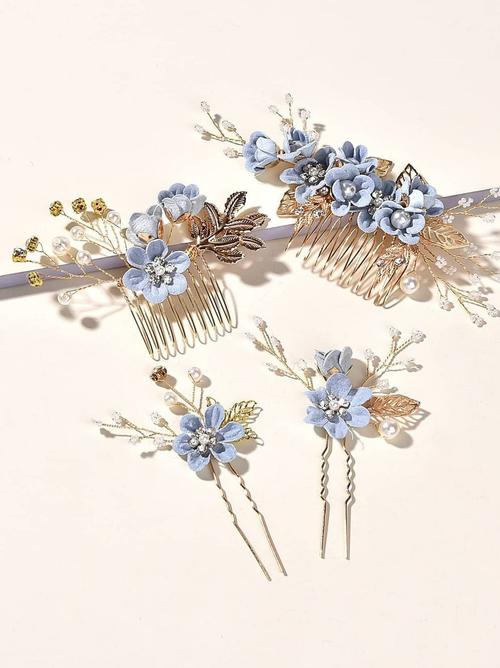 hair accessories purple color  - 18324494 - Very Small Image - 1