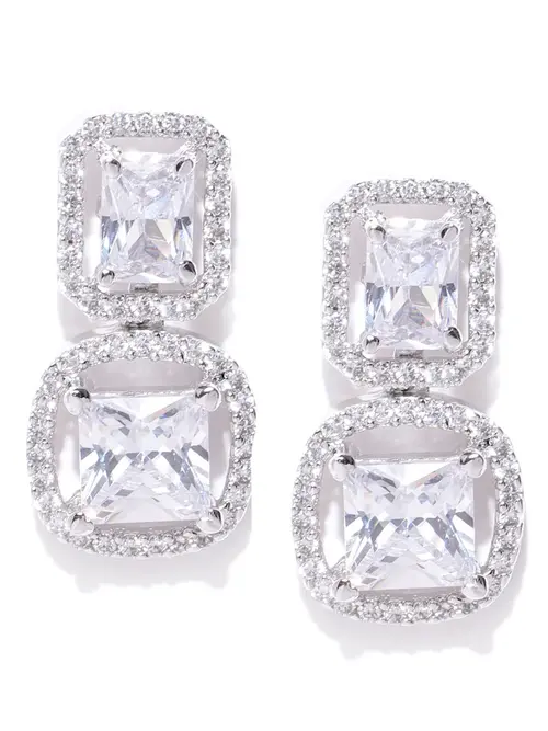 ladies brass earrings  - 18326293 - Very Small Image - 1