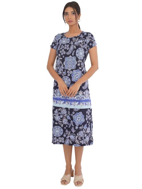 round neck printed sleepshirt  - 18326527 - Very Small Image - 1