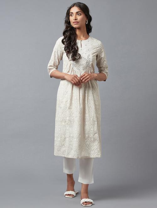 Women's A-line Kurta - 18327009 - Very Small Image - 1