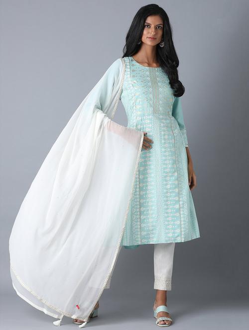 women's straight kurta - 18327082 - Very Small Image - 1