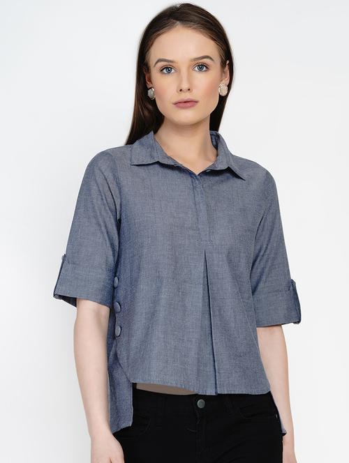 solid regular shirt - 18327946 - Very Small Image - 1