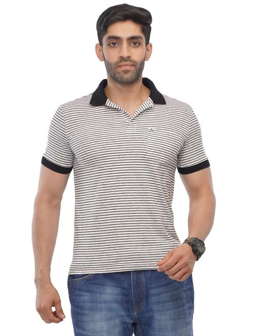 white striped polo t-shirt - 18327950 - Very Small Image - 1