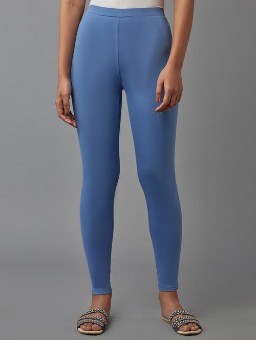 blue solid legging - 18328684 - Very Small Image - 1