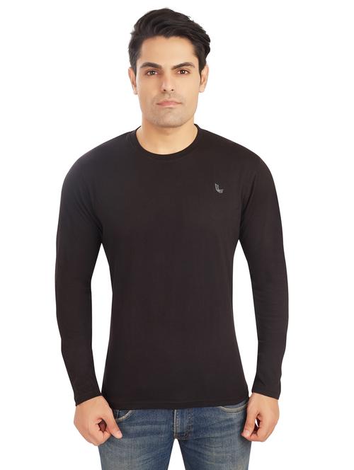 black solid t-shirt - 18328925 - Very Small Image - 1