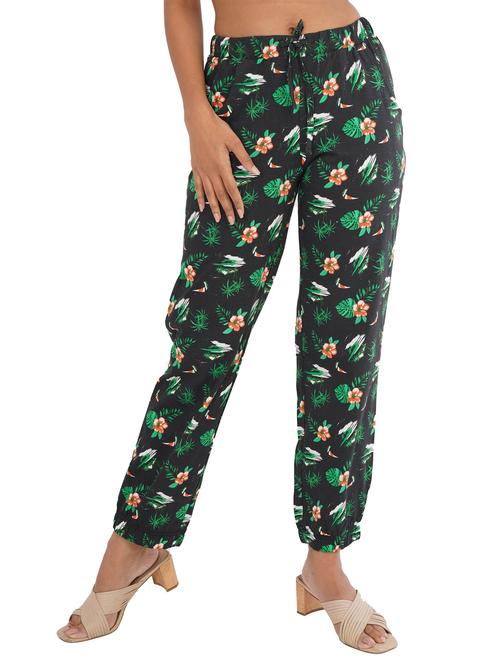 drawstring waist printed pajama - 18329354 - Very Small Image - 1