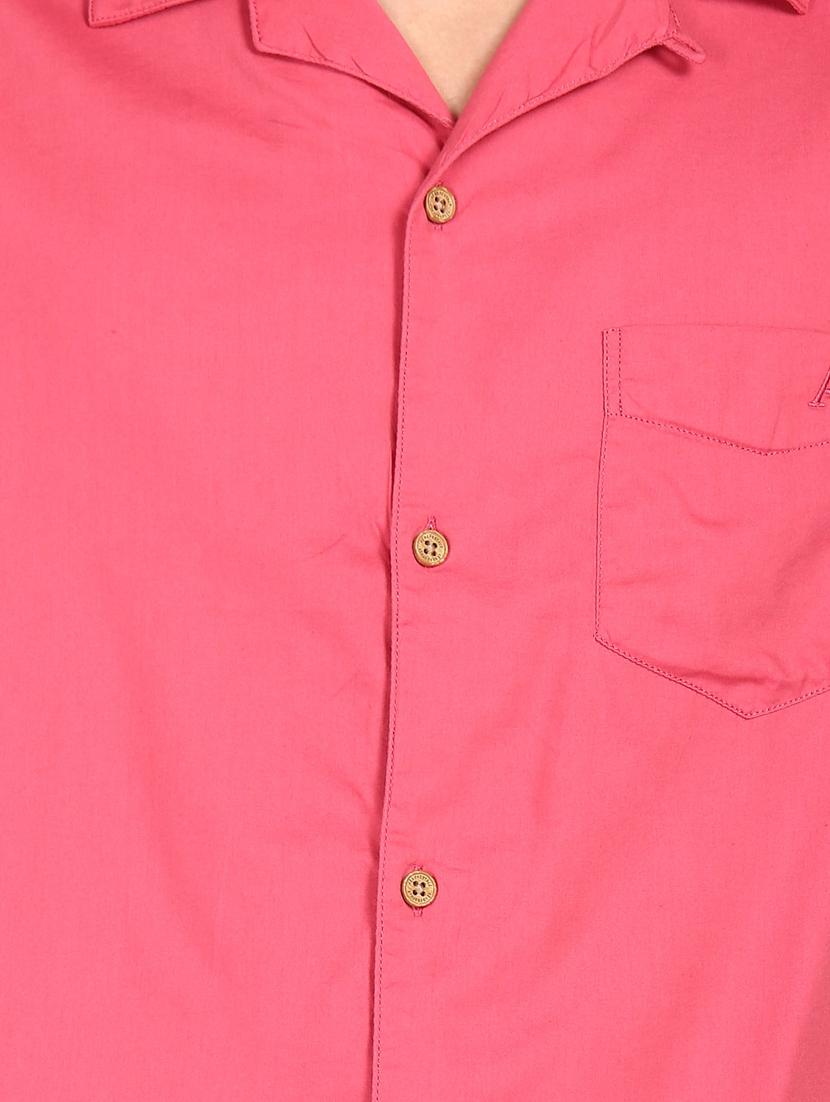 mens solid casual shirt - 18330654 - Standard Image - 5