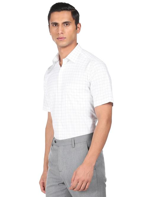 white checked casual shirt - 18331868 - Very Small Image - 1