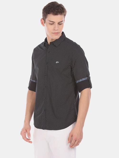 black printed casual shirt - 18331902 - Very Small Image - 1
