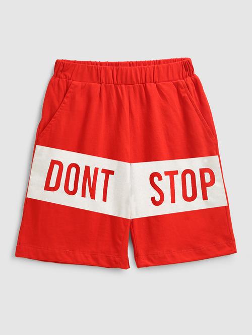 red printed shorts  - 18332157 - Very Small Image - 1