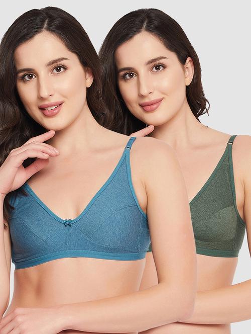 pack of 2 solid t-shirt bra - 18333983 - Very Small Image - 1