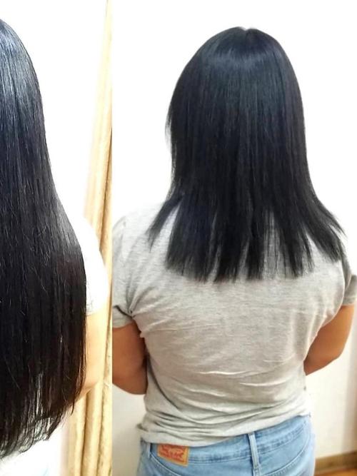 hair extensions black color  - 18334508 - Very Small Image - 1