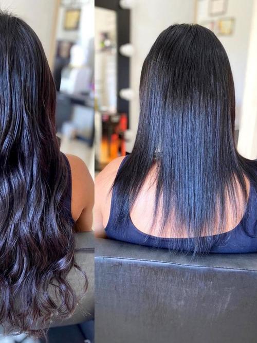 hair extensions black color corly  - 18334509 - Very Small Image - 1