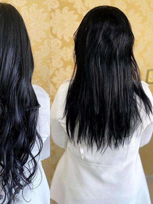 hair extensions black color corly  - 18334511 - Very Small Image - 1