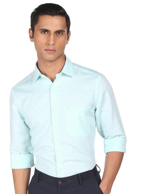 mens solids formal shirt - 18335969 - Very Small Image - 1