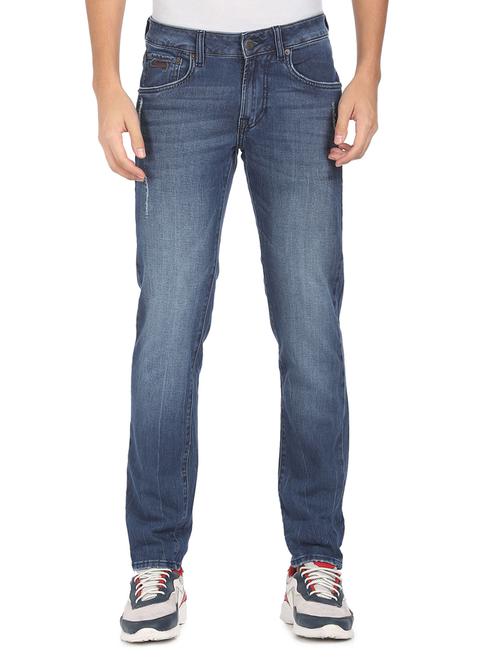 mens slim fit plain jeans - 18336583 - Very Small Image - 1