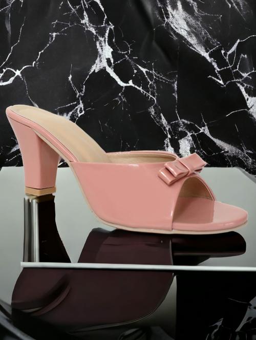 pink synthetic slip on sandals - 18338540 - Very Small Image - 1