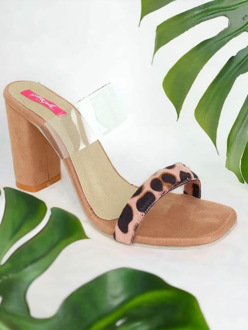 pink synthetic slip on sandals - 18338560 - Very Small Image - 1