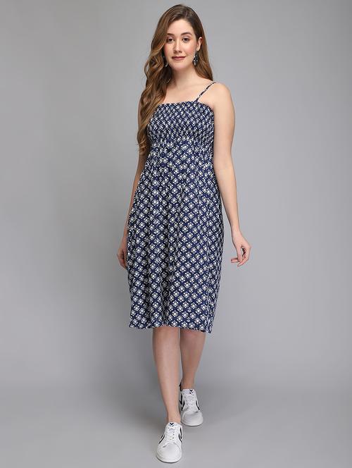 women's  printed dress - 18341838 - Very Small Image - 1