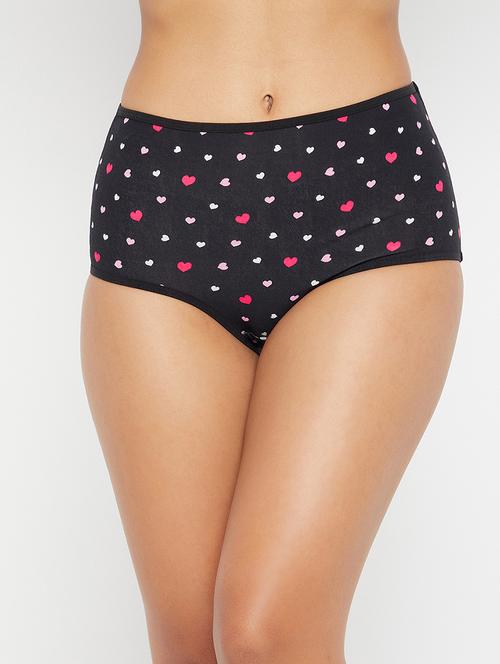 high rise printed panty - 18343020 - Very Small Image - 1