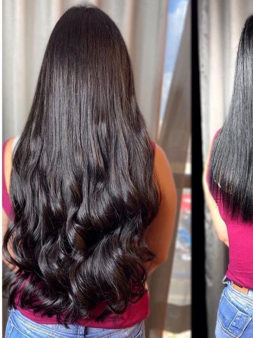 hair extensions black color  - 18343486 - Very Small Image - 1