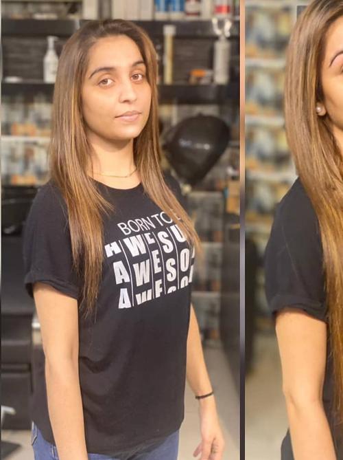 hair extensions brown color  - 18343490 - Very Small Image - 1