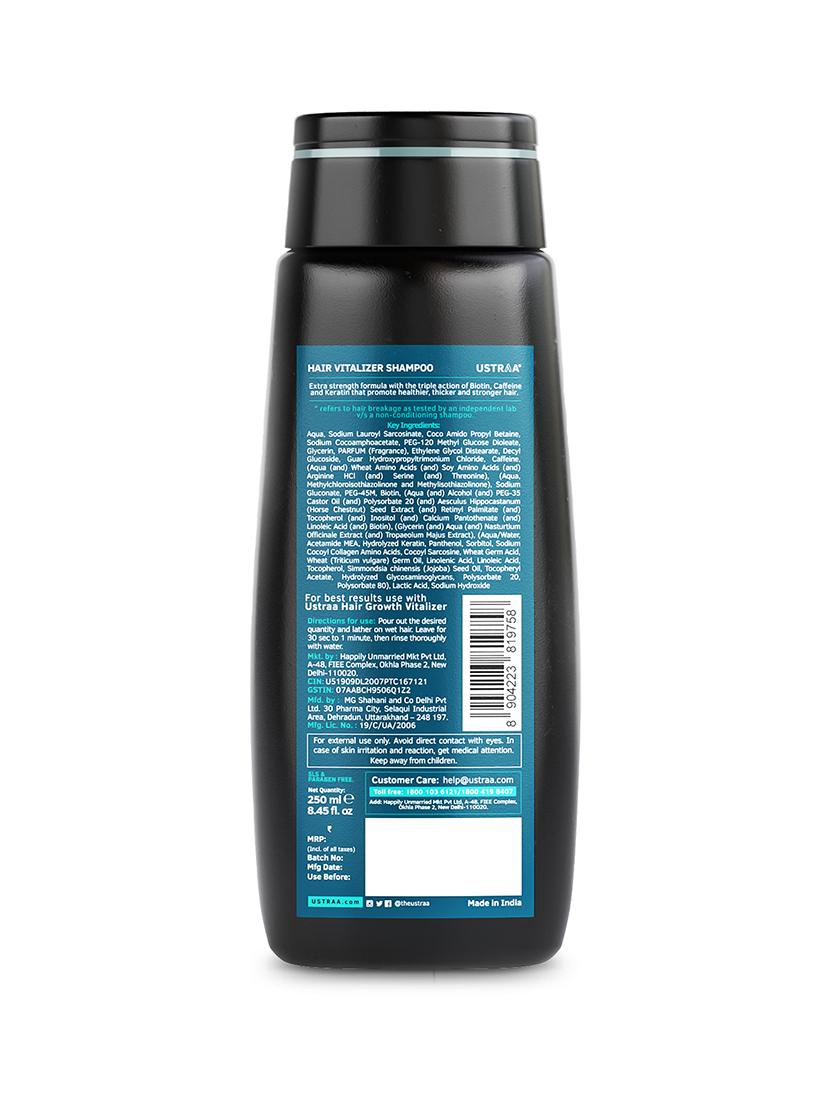 ustraa hair vitalizer shampoo - 250ml & night cream - de tan and anti aging - 50g - 18345735 - Standard Image - 2