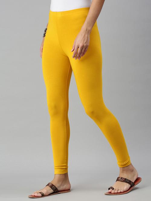 yellow solid legging - 18346473 - Very Small Image - 1