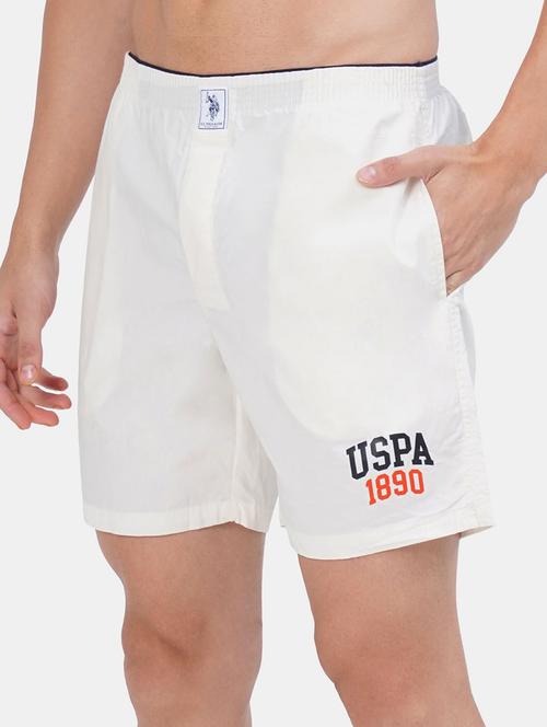 white printed boxer - 18347326 - Very Small Image - 1