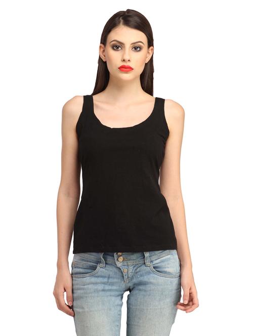sleeveless solid regular top - 18347470 - Very Small Image - 1