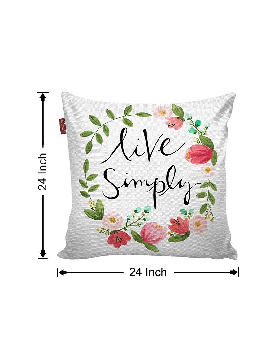 aerohaven set of 5 designer decorative throw pillow/cushion covers - cc122 - (24 inch x 24 inch, multicolour) - 18351141 - Zoom Image - 3