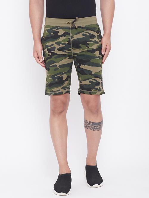 green camouflage short - 18351190 - Very Small Image - 1