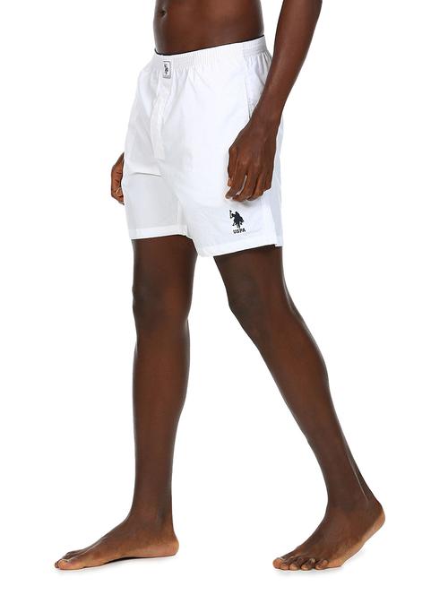 white solid boxers brief - 18351925 - Very Small Image - 1