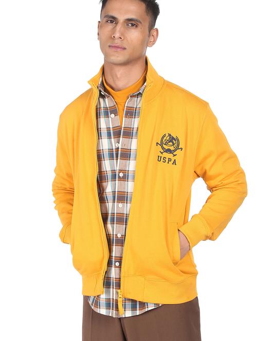 yellow solid sweatshirt - 18352180 - Very Small Image - 1