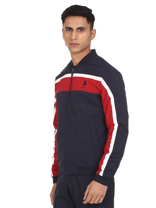 blue striped bomber jacket - 18352625 - Very Small Image - 1